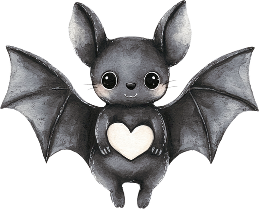 Bügelbild Fledi Fledermaus