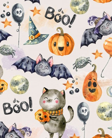 Stoffmuster Boo Freunde