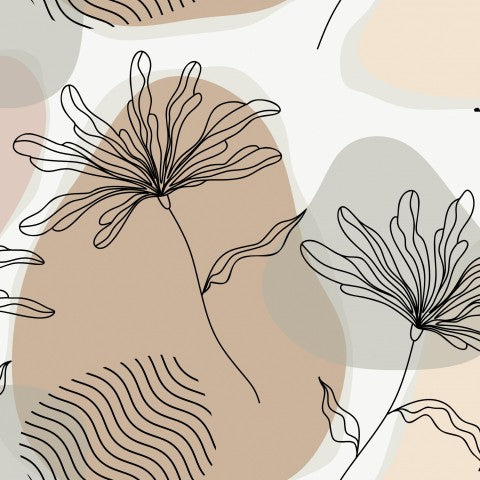 Stoffmuster Monstera