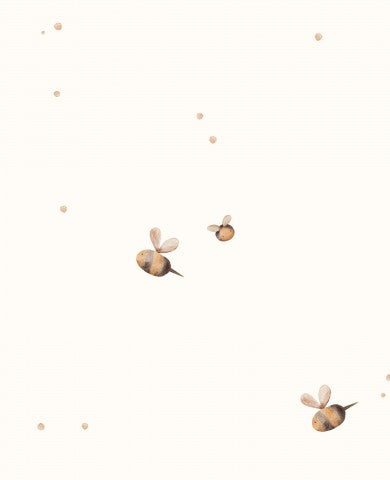 Stoffmuster Bienchen