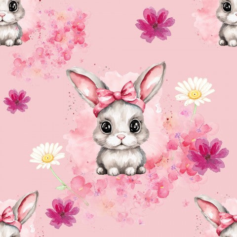 Stoffmuster Hase Bea