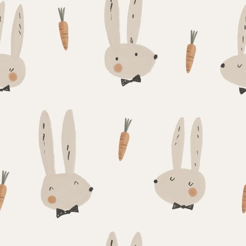 Stoffmuster Hase Fritz