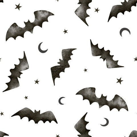 Stoffmuster Fleder Fladder Fledermaus