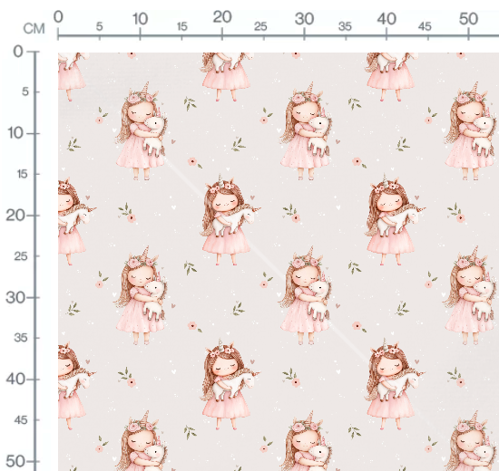 Stoffmuster Prinzessin Annabel