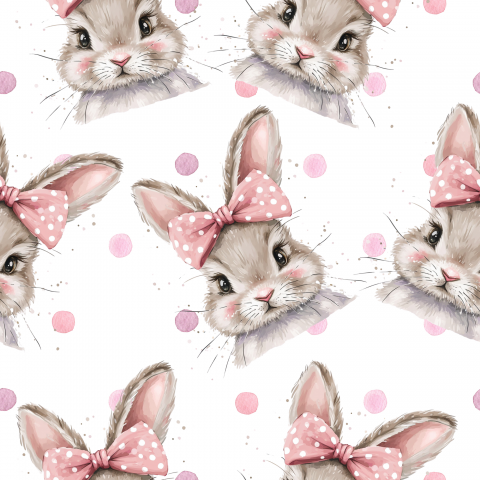 Stoffmuster Hase Karla