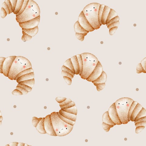 Stoffmuster Croissant