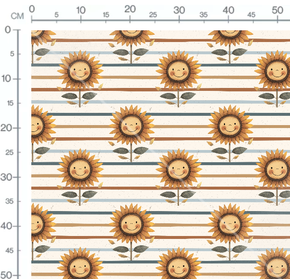 Stoffmuster Exklusiv Sonnenblume
