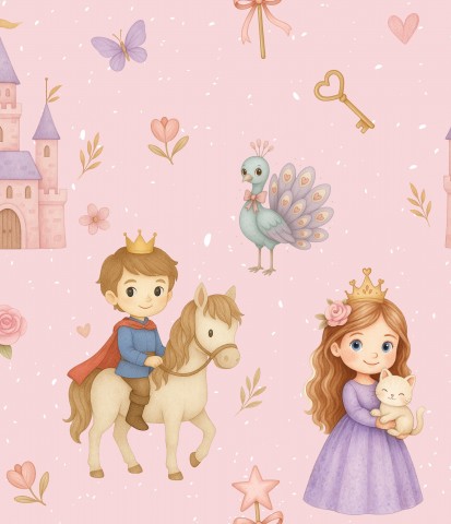 Stoffmuster Exklusiv Prinzessin Lela
