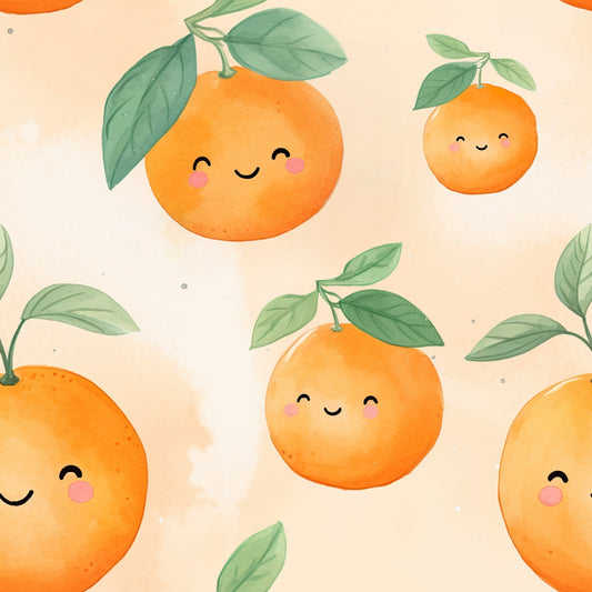 Stoffmuster Orange