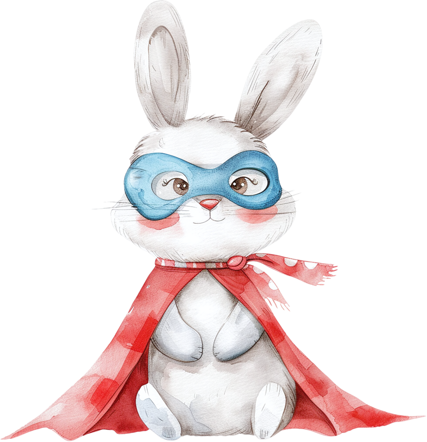Bügelbild Karneval Hase