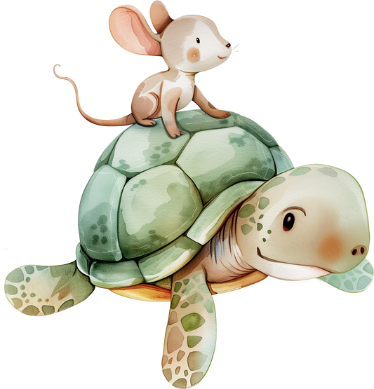 Bügelbild Schila Schildkröte