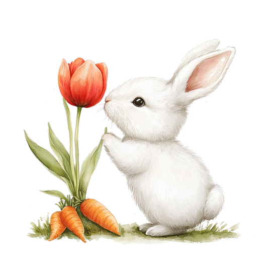 Bügelbild Hase Lotti