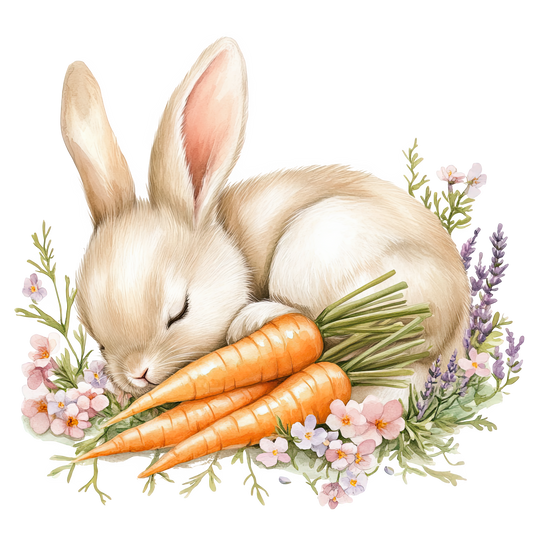 Bügelbild Hase Mia