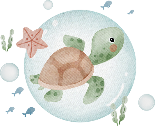Bügelbild Blubber Schildi