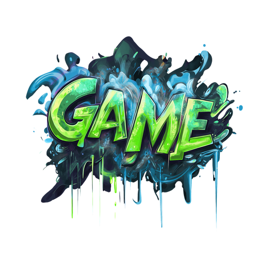 Bügelbild Game
