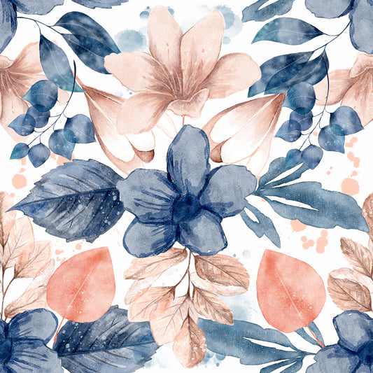 Eigenproduktion Vorbestellung 0,5 Meter Blühten blau rosa