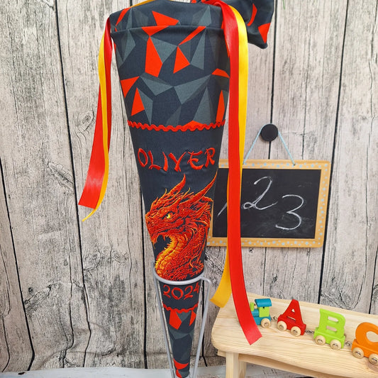 Schultüte Feuerdrache