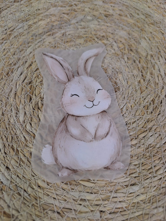 Bügelbild Hase