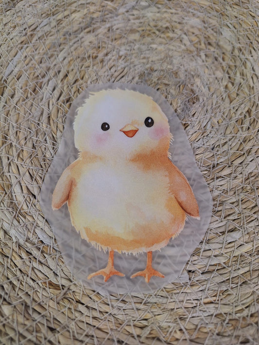 Bügelbild Küken