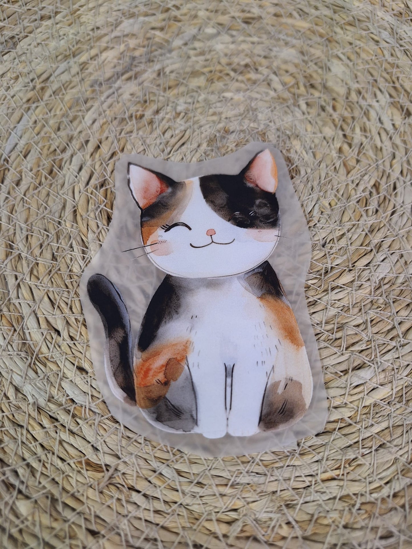 Bügelbild Katze