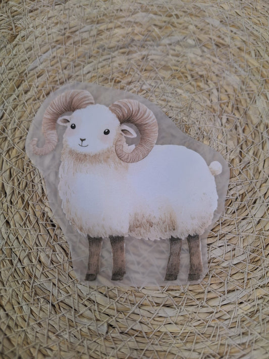 Bügelbild Widder