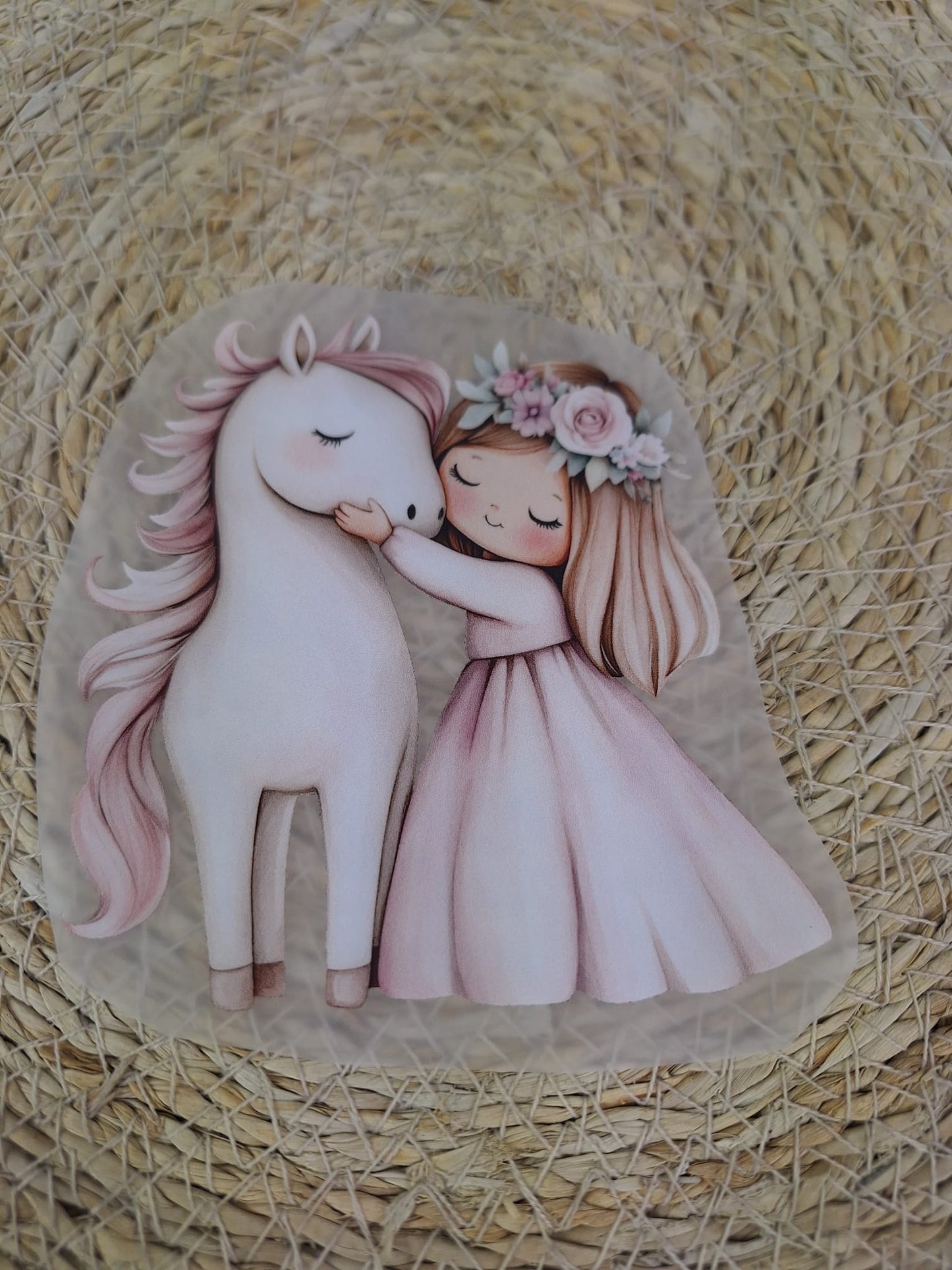 Bügelbild Prinzessin Pferdeliebe