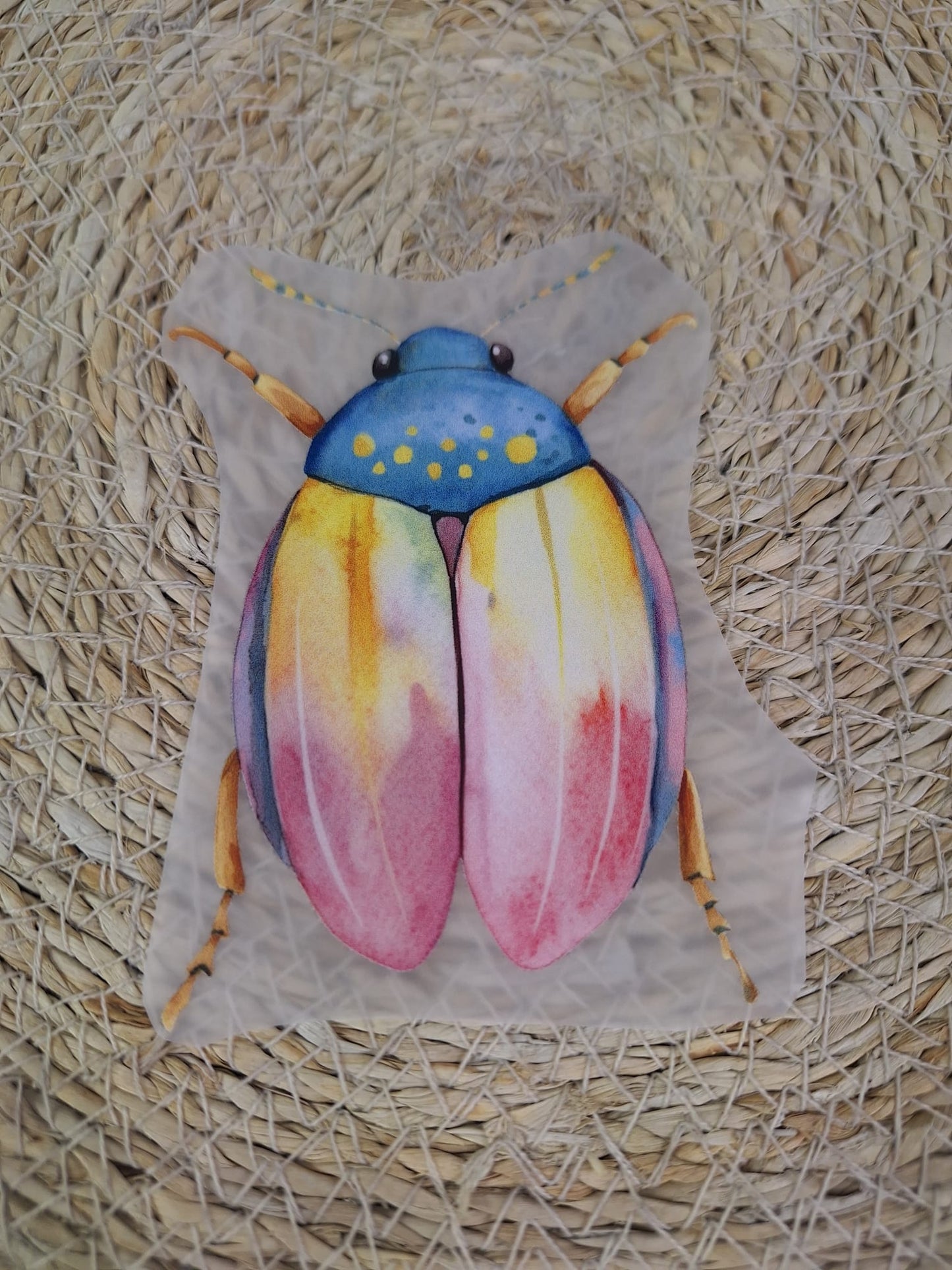 Bügelbild Käfer