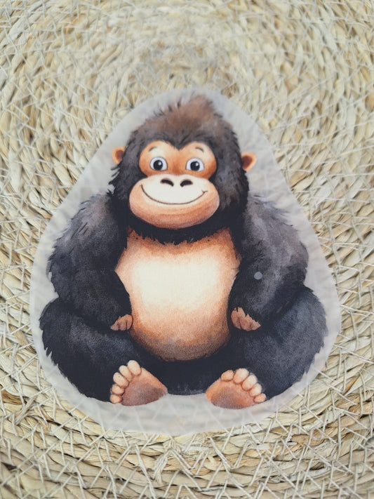 Bügelbild Gorilla