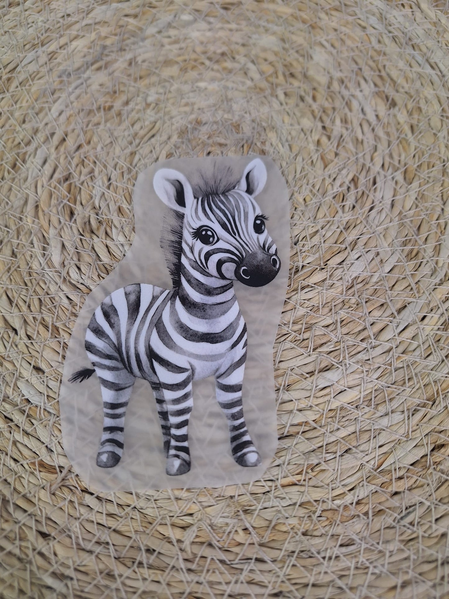 Bügelbild Zebra