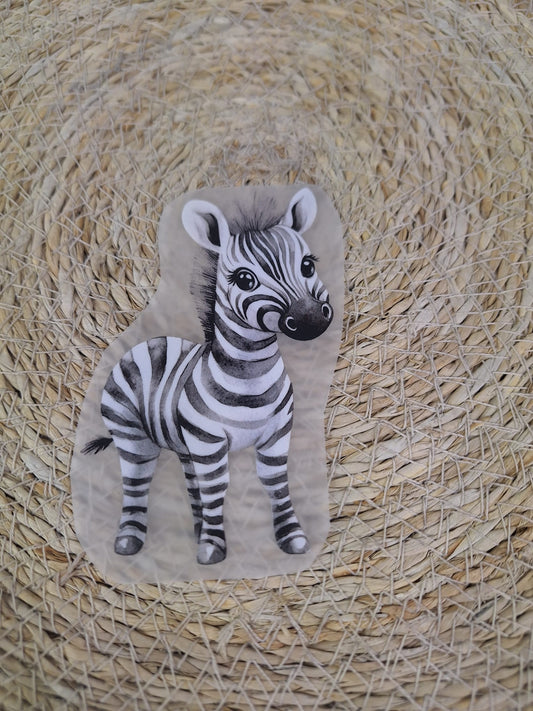 Bügelbild Zebra