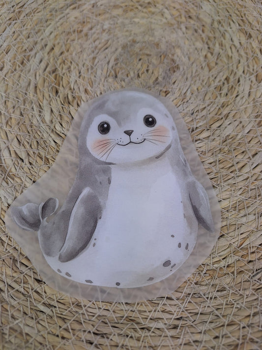 Bügelbild Robbi Robe