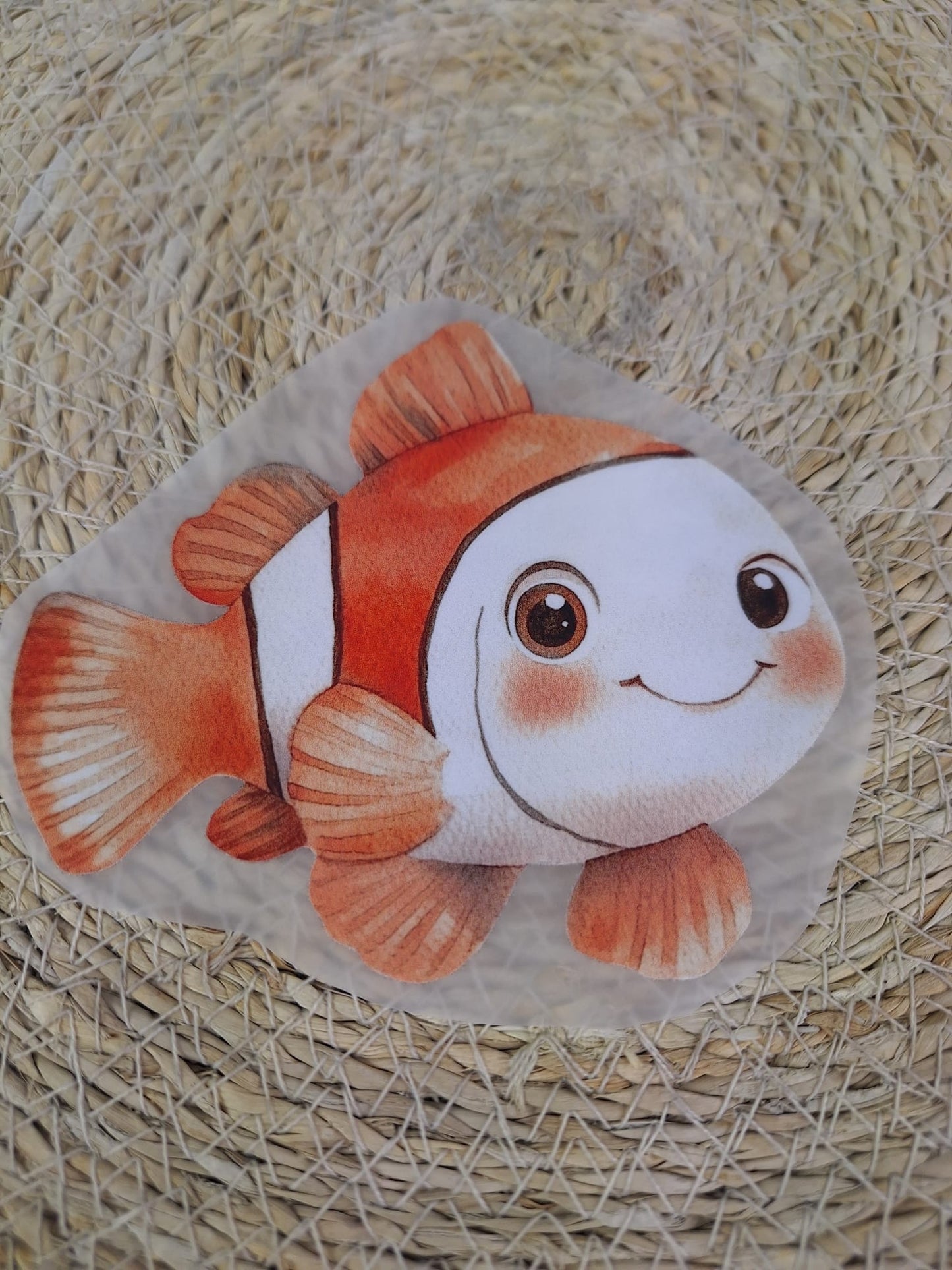 Bügelbild Clownfisch