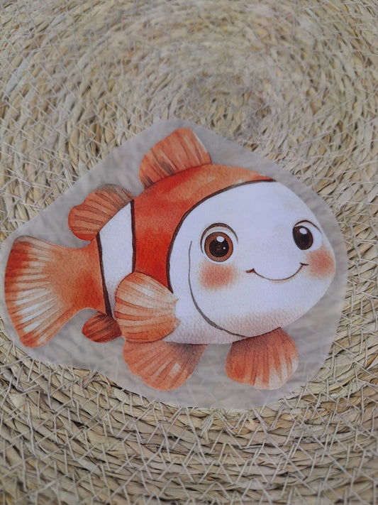 Bügelbild Clownfisch