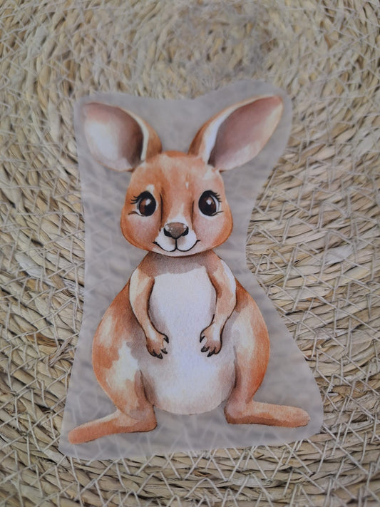 Bügelbild Paula Känguru