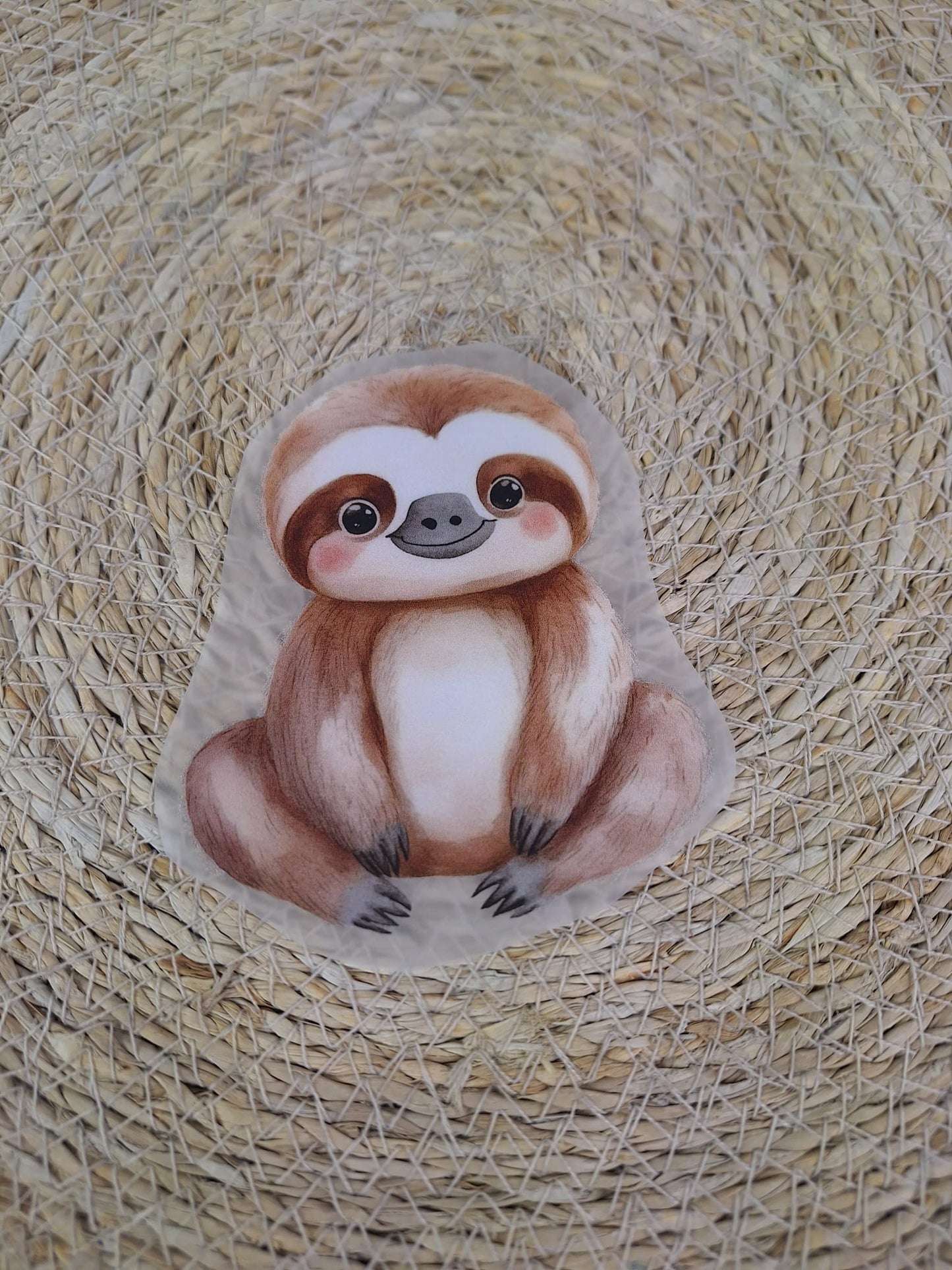 Bügelbild Faultier