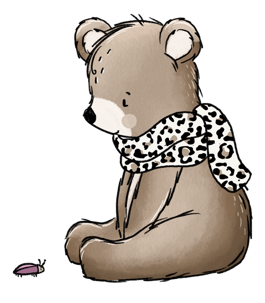 Bügelbild Bär