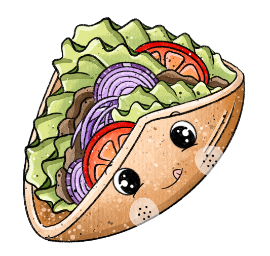 Bügelbild Döner