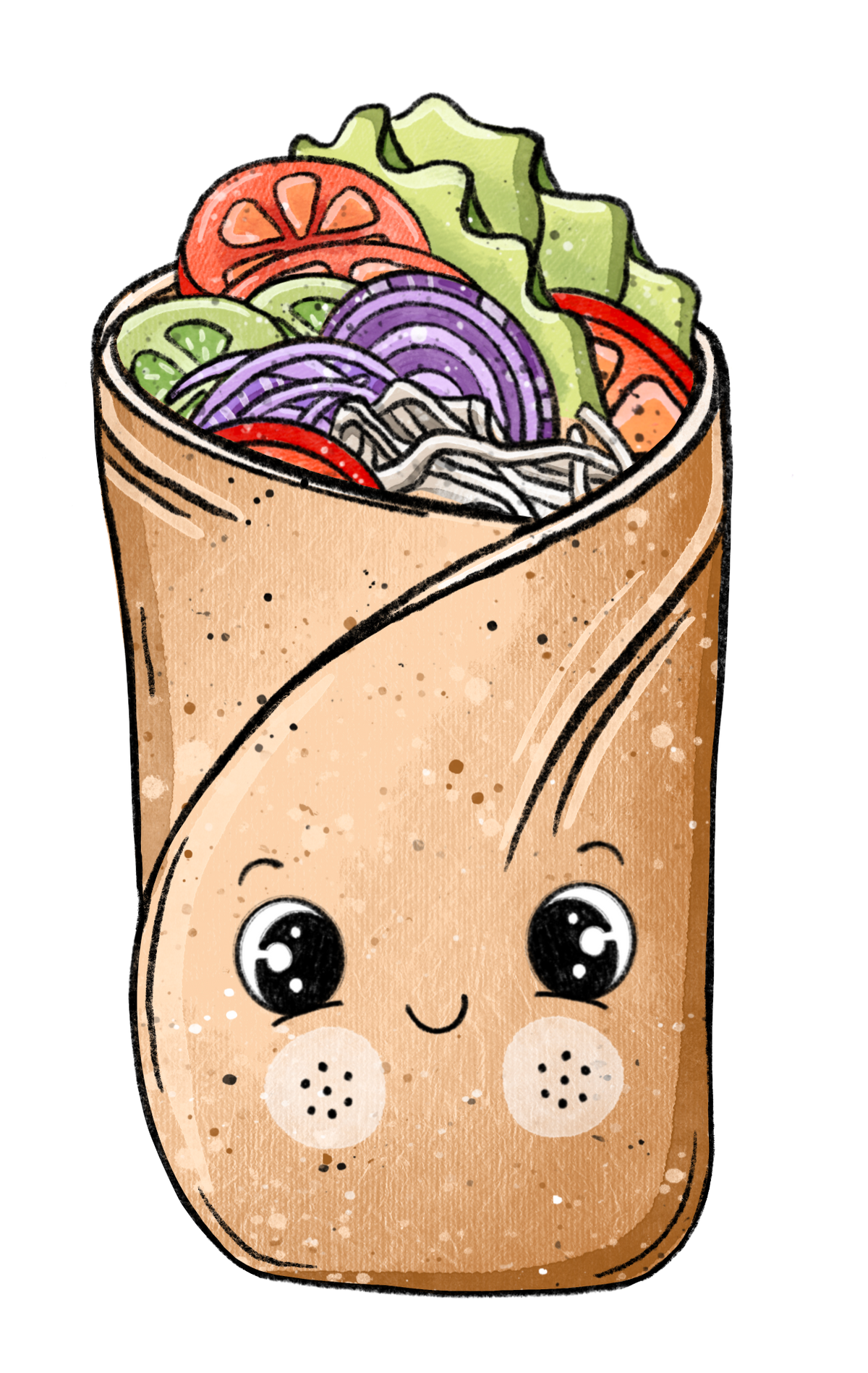 Bügelbild Döner 2