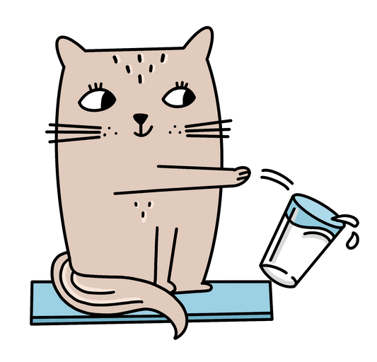 Bügelbild XMess Katze 4