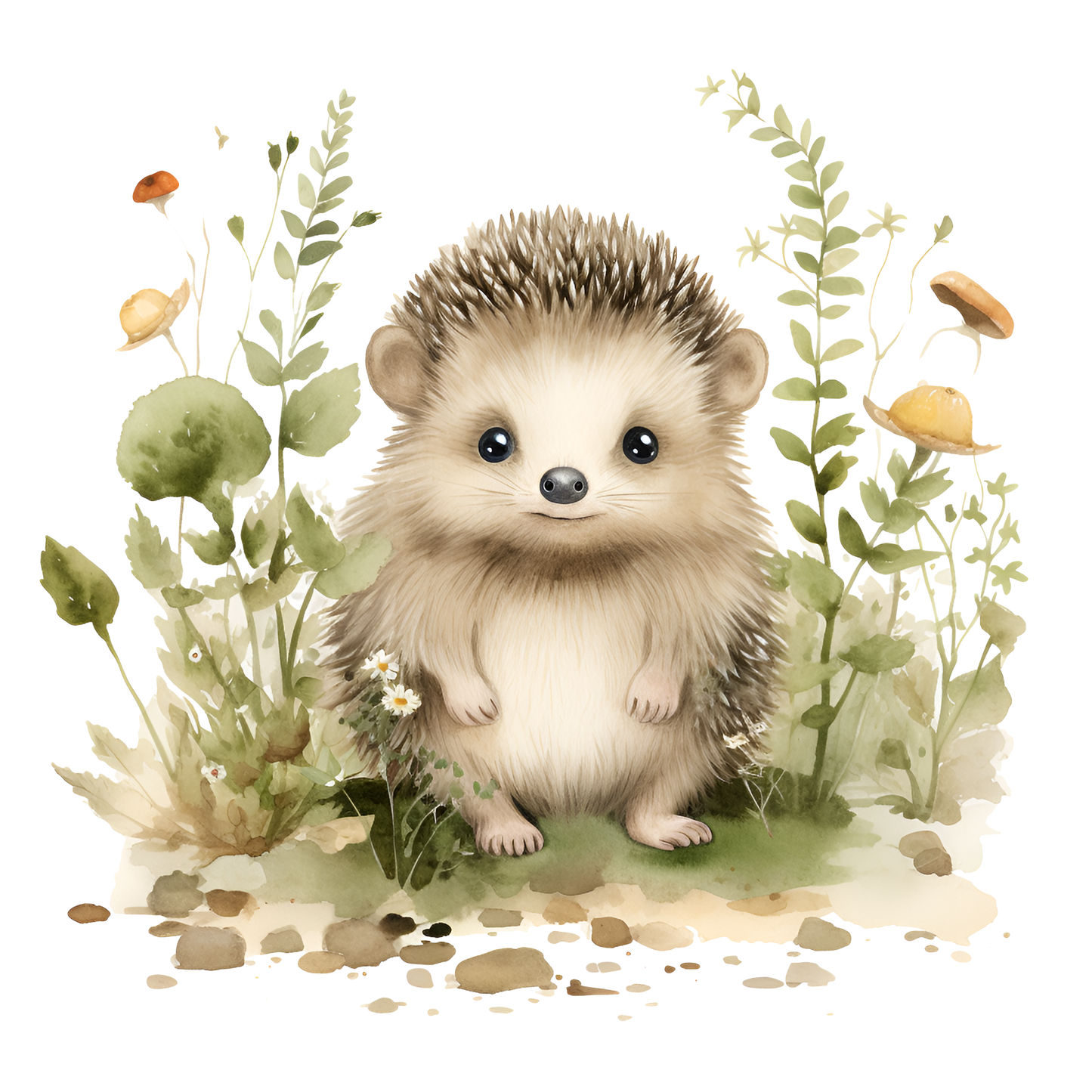 Bügelbild Igel