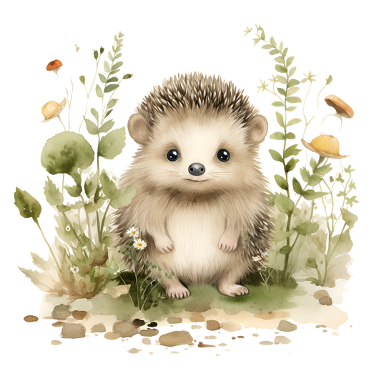 Bügelbild Igel