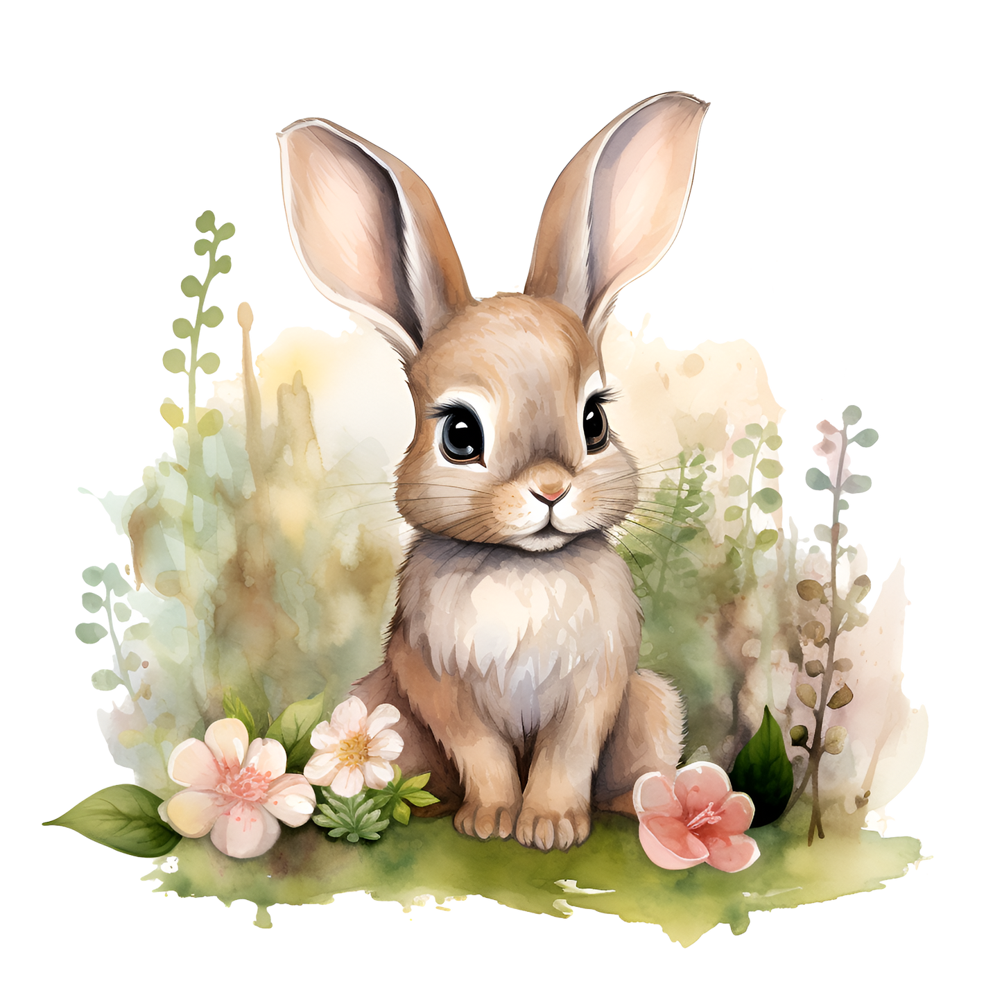 Bügelbild Hase