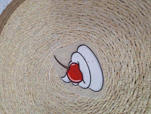 Bügelbild Sahnehäubchen