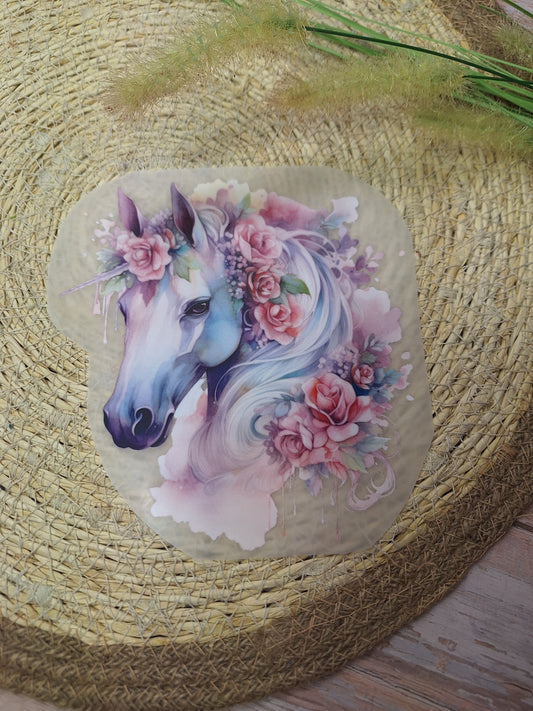 Bügelbild Pferd Ella