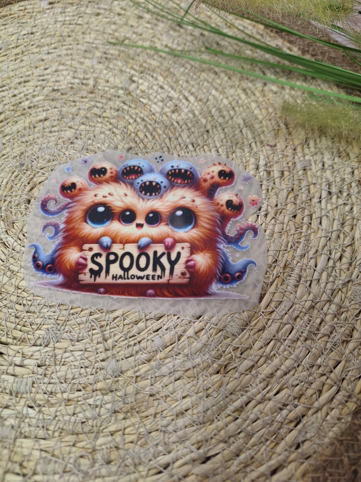 Bügelbild Spooky