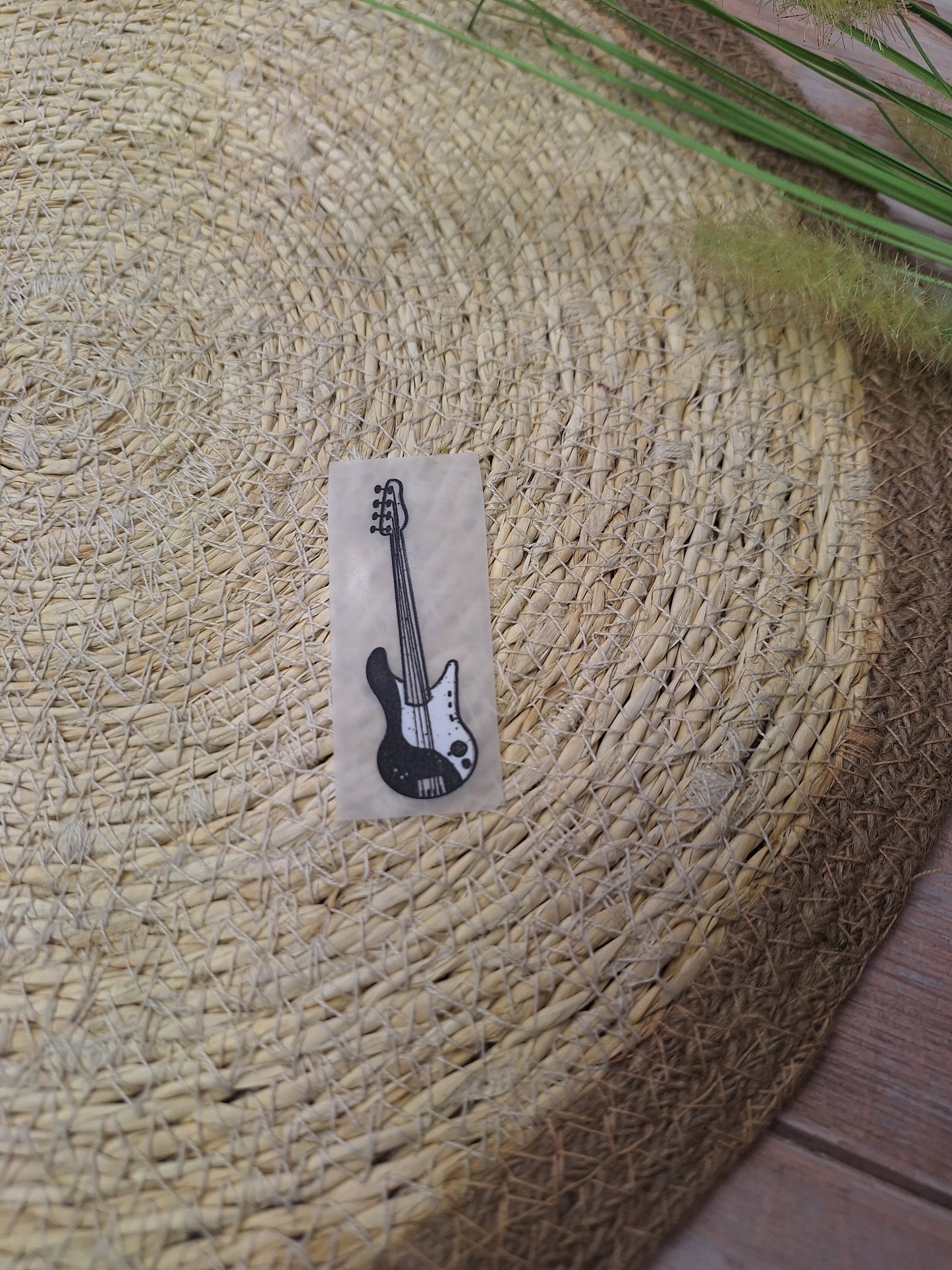 Bügelbild E-Gitarre