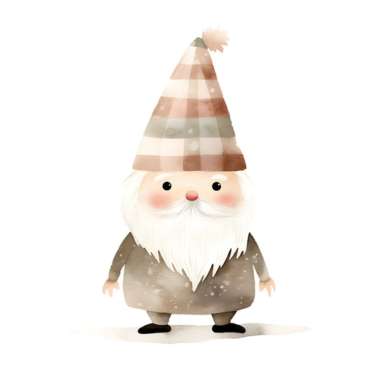 Bügelbild Winter Caro Zwerg