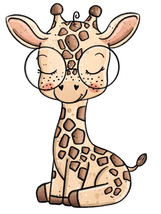 Bügelbild Giraffe 1