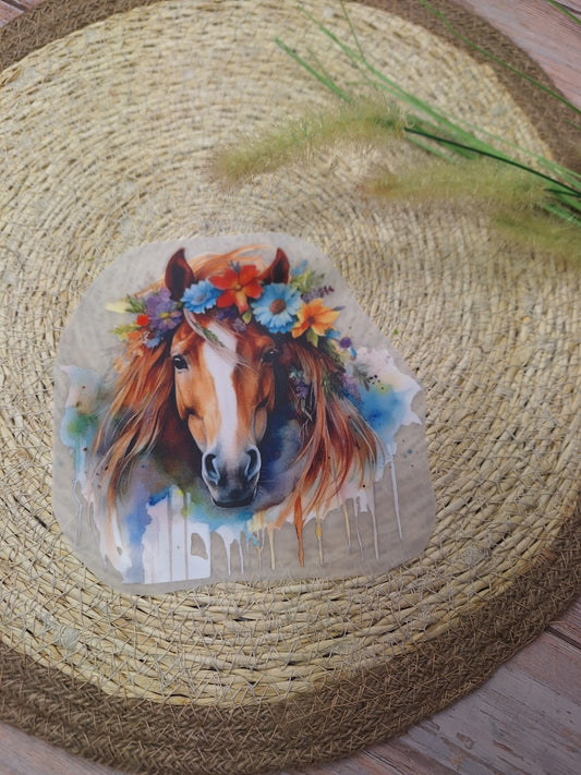 Bügelbild Pferd Hanna