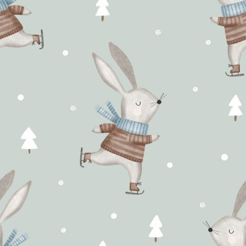 Eigenproduktion Vorbestellung  0,5Meter Schlittschuh Hase